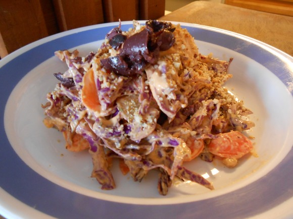RED CABBAGE SLAW