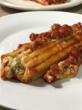 BAKED CANNELLONI PLATED